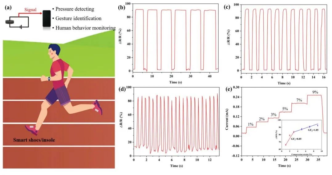 Kevlar納米纖維和MXene再登《ACS Nano》：陜科大張美云團(tuán)隊(duì)：高回彈性、耐高溫、高靈敏度氣凝膠傳感器