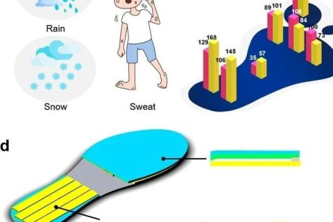 這只“鞋墊”不簡(jiǎn)單，登上《ACS Nano》！三校聯(lián)合開(kāi)發(fā)出不怕潮濕、可發(fā)電的智能鞋墊